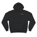 BLD Buddy Love Logo Hoodie — Premium Black Champion-Style Pullover
